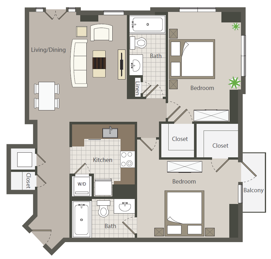 2.2C floor plan